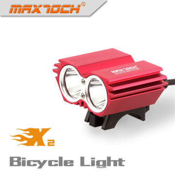 Maxtoch X2 2000LM Pack 4 * 18650 inteligente Smart LED bicicleta luz